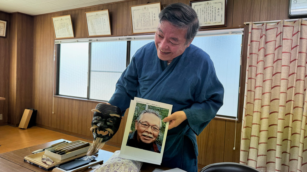 能面教室・玄正会・特別講座を開催2