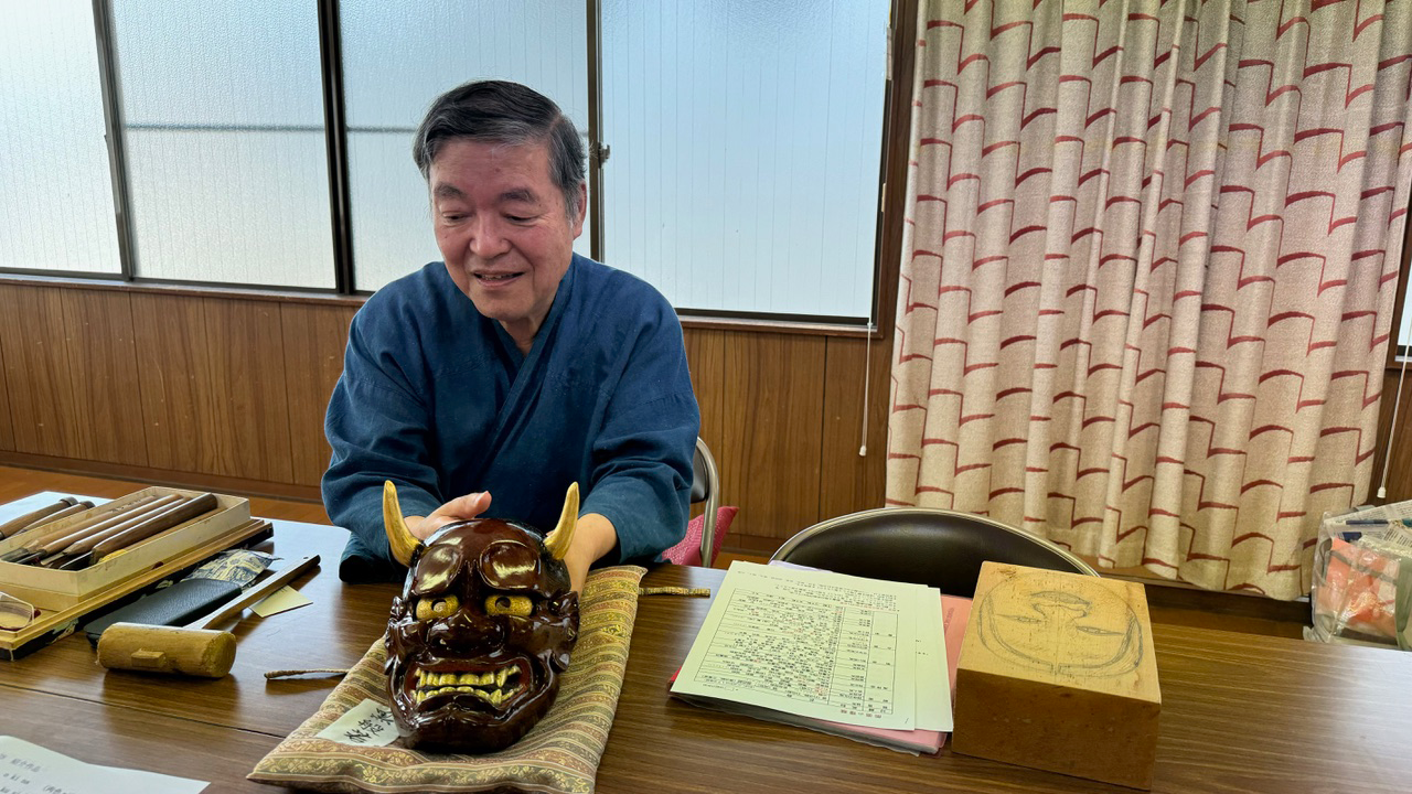 能面教室・玄正会・特別講座を開催3