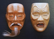 京都の能面教室・玄正会「第10回 能面花心展」